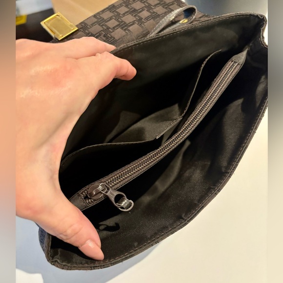 DUNHILL Unisex Pochette Clutch Brown Authentic!!!! - Picture 9 of 13